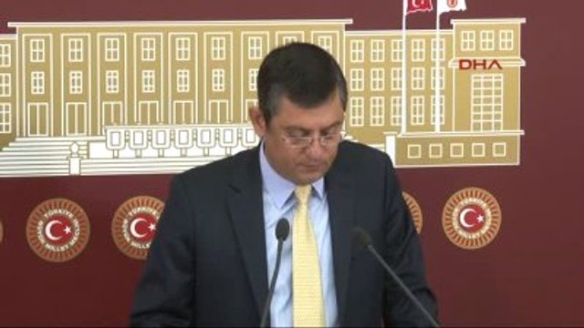 CHP Grup Başkanvekili Özgür Özel : Sorumlu Devletin Başı 'Ben Ben' Diyendir -1