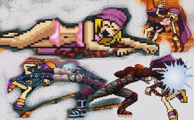 MUGEN ryona,Krizalid super moves special on ANNA (hd)