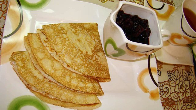 Блины на молоке