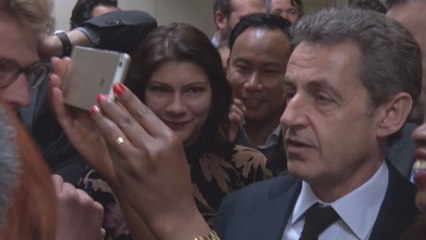 Nicolas Sarkozy à Bruxelles pour parler de son livre, pas de sa mise en examen