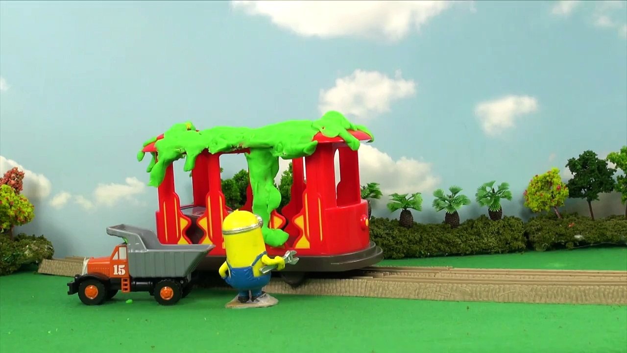 Daniel Tigers Neighborhood Full Episodes: Fix Trolley and Minions