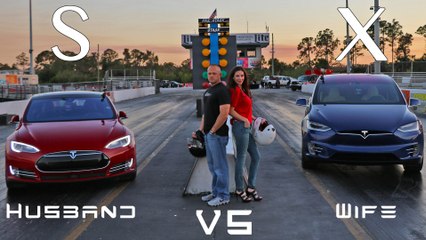Tesla Model X vs Model S P90D