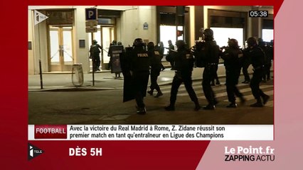 Une simulation d'attaque terroriste à Paris - Zapping du 18 février