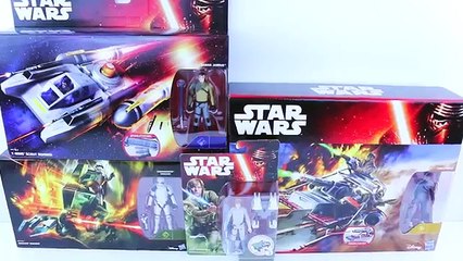 Star Wars Toys Review Luke Skywalker and Jarrus Rebels Y-Win Scout Bomber
