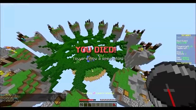 Minecraft Minigames SkyWars FAILS | MINECRAFT SKYWARS FUNNY MOMENTS