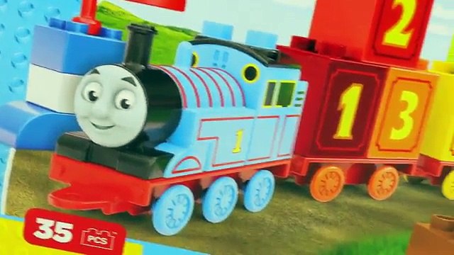 Thomas And Friends Learning Numbers with Mega Bloks playset Crane Thomas The Train