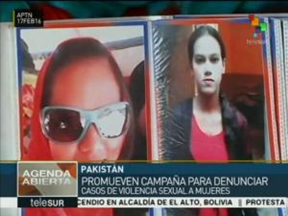 Pakistán promueve la denuncia de abusos sexuales a mujeres