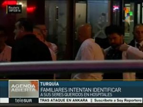 Turquía: familiares de víctimas de atentados los buscan en hospitales