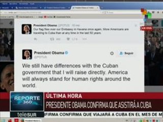 Barack Obama confirma visita a Cuba en marzo próximo