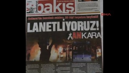 Ankara?daki Hain Saldırı KKTC Basınında