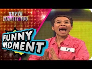 Walah! TJ Disuruh Jawab Kok Malah Takut Gitu! - Super Family 100