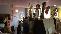 Spectacle de marionnettes par les enfants de Paul-Gauguin