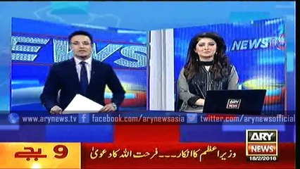 Headlines – 2100 – Thursday – 18 – Feb – 2016