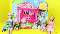 Barbie Chelsea Clubhouse ❤ Disney Frozen Elsa, Anna and Kids Dolls Krista Play House