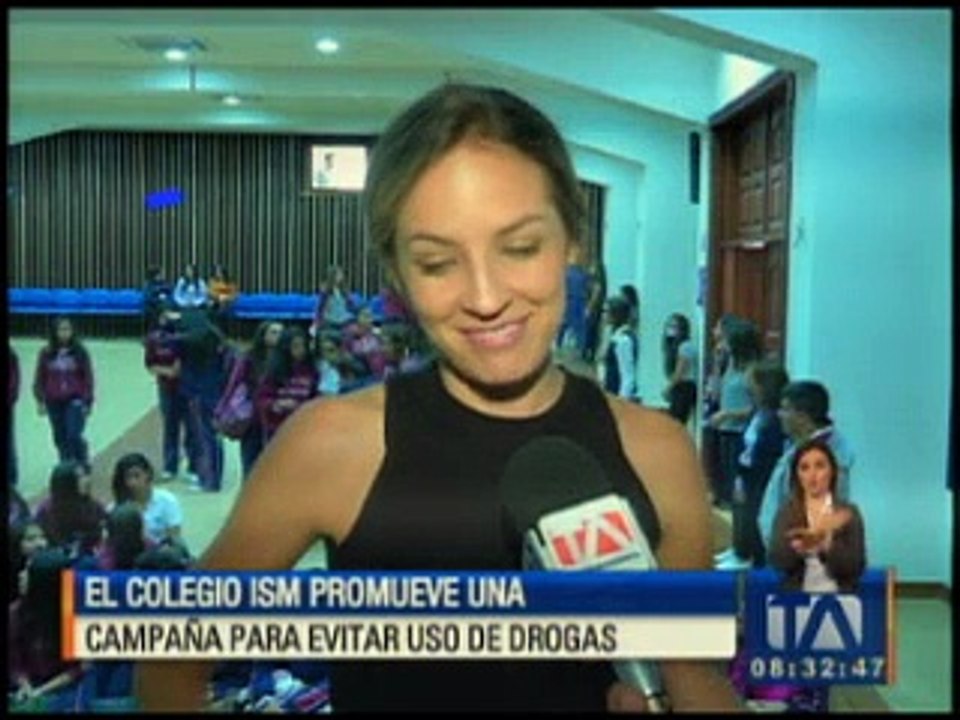 El colegio ISM promueve una campaña para evitar el uso de drogas