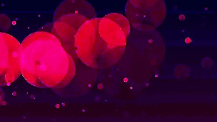 Красные блики (боке)