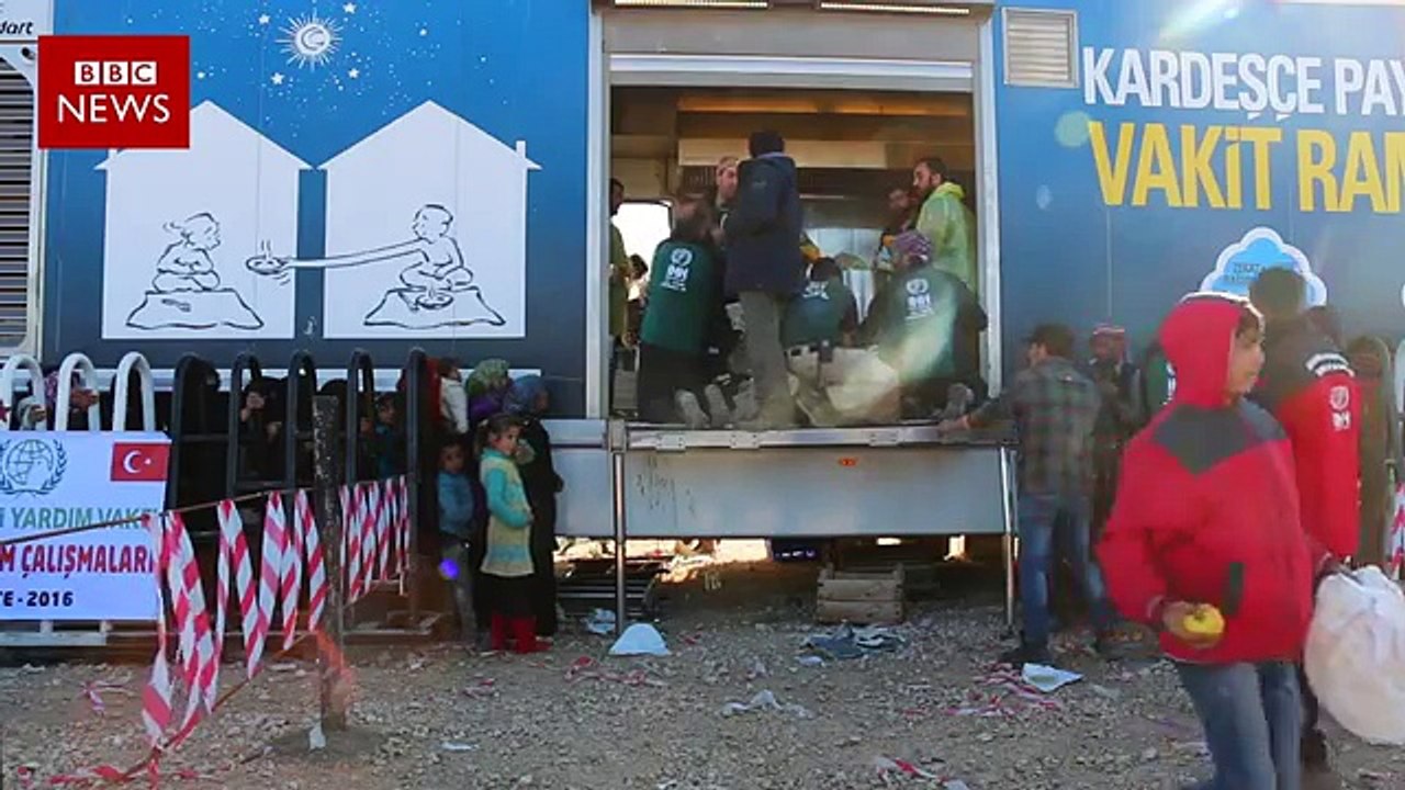 'We can't live with airstrikes and shelling' - BBC News (FULL HD)
