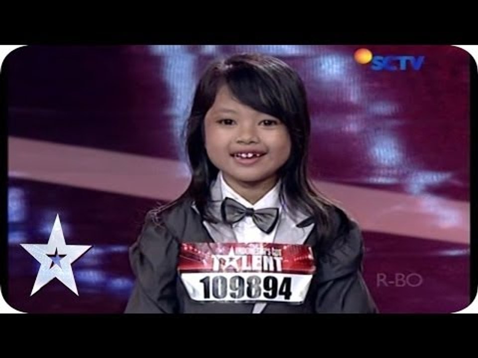 This 7 Year Old Girl Act Is So EXTREME!-Azira Asmara Putri-AUDITION 2 - Indonesia's Got Talent [HD]