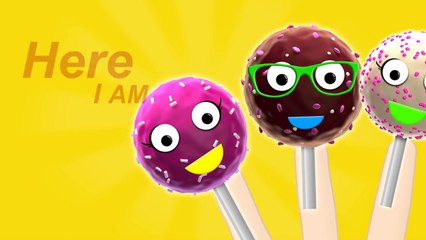Cake Pop Candy Finger Family Nursery Rhymes Lyrics