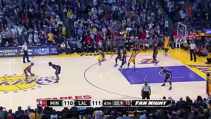 NBA Highlights | Kobe Bryant's Clutch Jumper | Timberwolves vs Lakers | February 2, 2016 (News World)