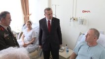 Cumhurbaşkanı Erdoğan, Saldırıda Yaralananları GATA'da Ziyaret Etti