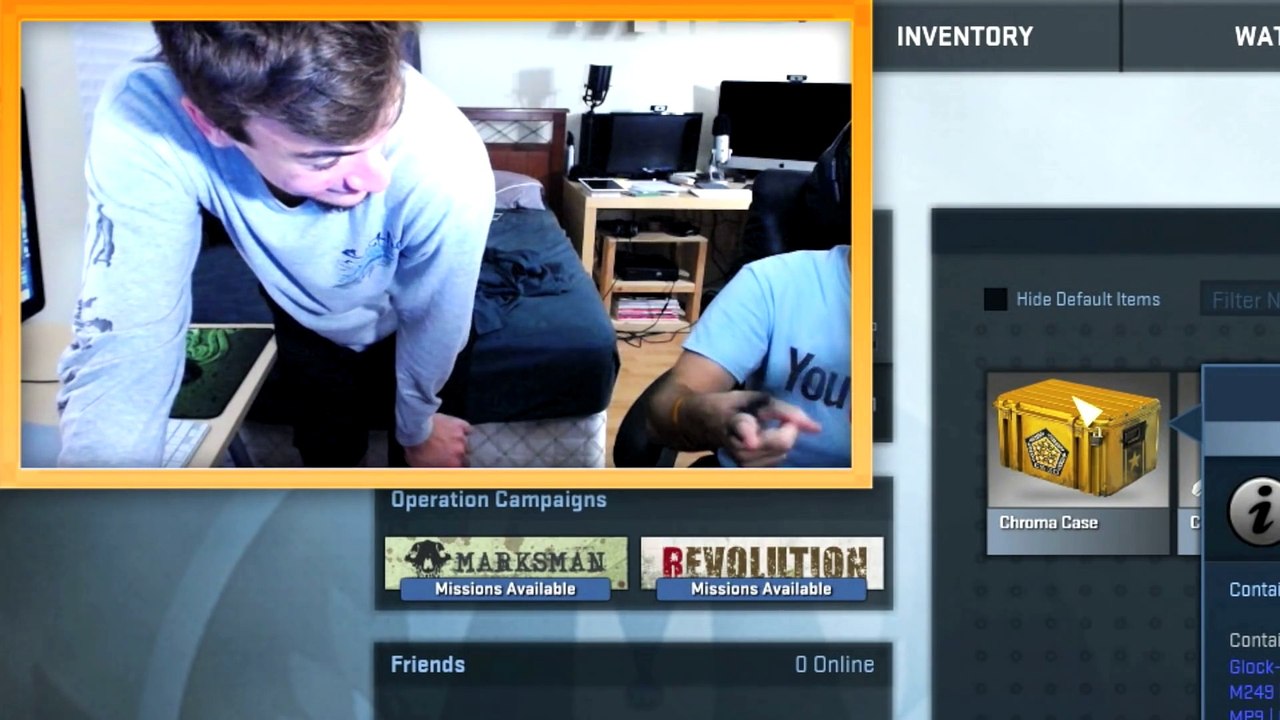 KNIFE UNBOXING REACTION! (x300 CSGO Case Opening)