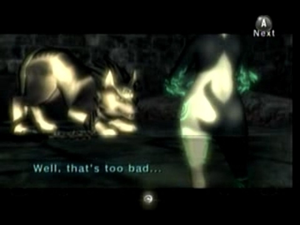 Link-Lobo conoce a Midna