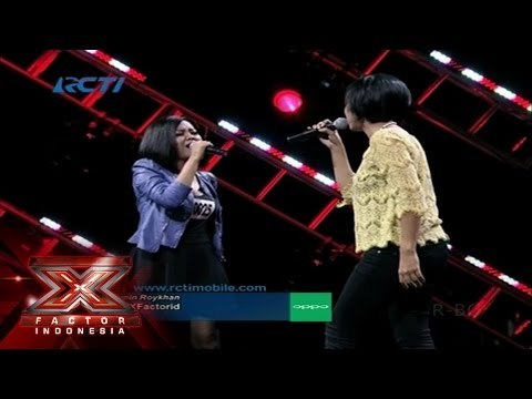 RIZKY INGGAR VS QUEEN RAFIQA - OH DARLING (The Beatles) - Bootcamp - X Factor Indonesia 2015