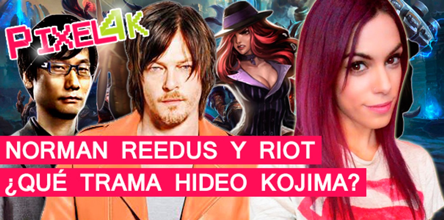 El Píxel 4K: Norman Reedus y Riot, ¿Que trama Hideo Kojima?