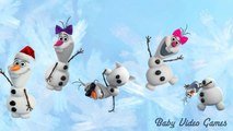 Finger Family Nursery Rhymes with Olaf Disney Frozen