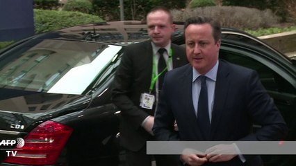 Ouverture d'un sommet européen pour éviter le "Brexit"