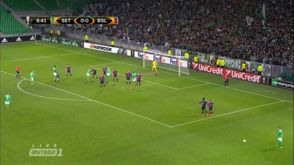 1-0 Moustapha Sall Goal HD - Saint Etienne 1-0 Basel 18.02.2016 HD