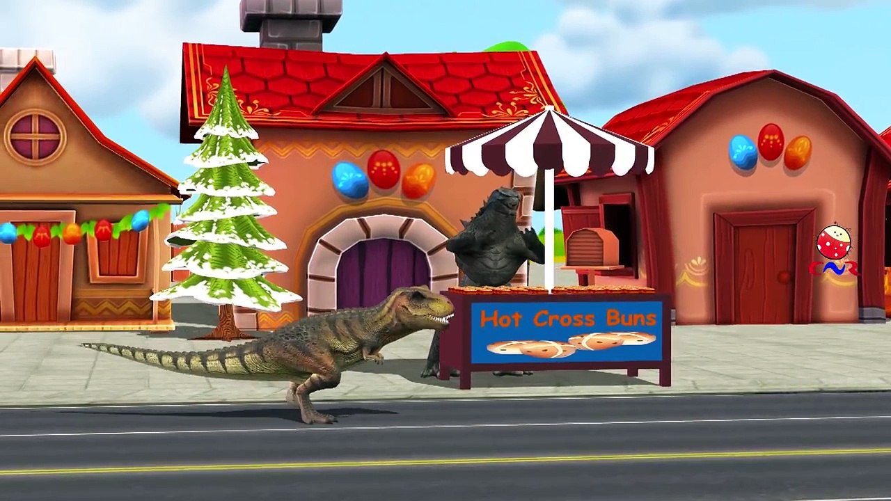 Godzilla Cartoon Singing Finger Family ABC Songs And More Children Nursery Rhymes Collecti