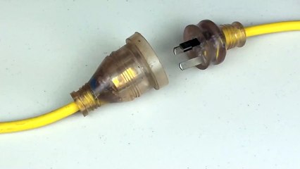 How to prevent a power cord from unplugging