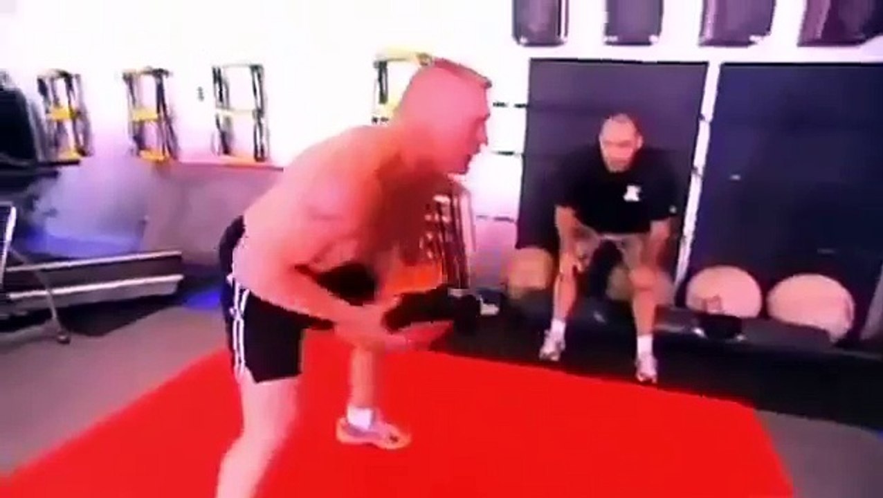 Brock Lesnar Workout House tour - WWE Smackdown--18th --February 2016