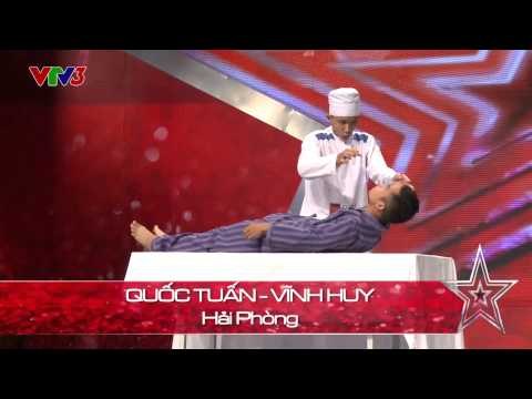 Vietnam's Got Talent 2014 - Nhảy bác sỹ và bệnh nhân - TẬP 2 - Quốc Tuấn, Vĩnh Huy