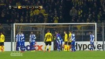 1-0 Lukasz Piszczek Goal HD - Borussia Dortmund v. FC Porto 18.02.2016 HD