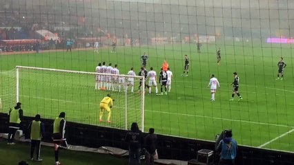 Sosa'nın Frikik Golünden Sonra Premier Lig Gol Sevinci