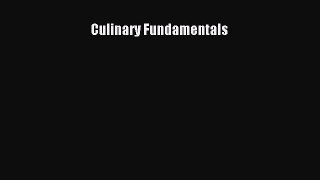 Download Culinary Fundamentals PDF Free
