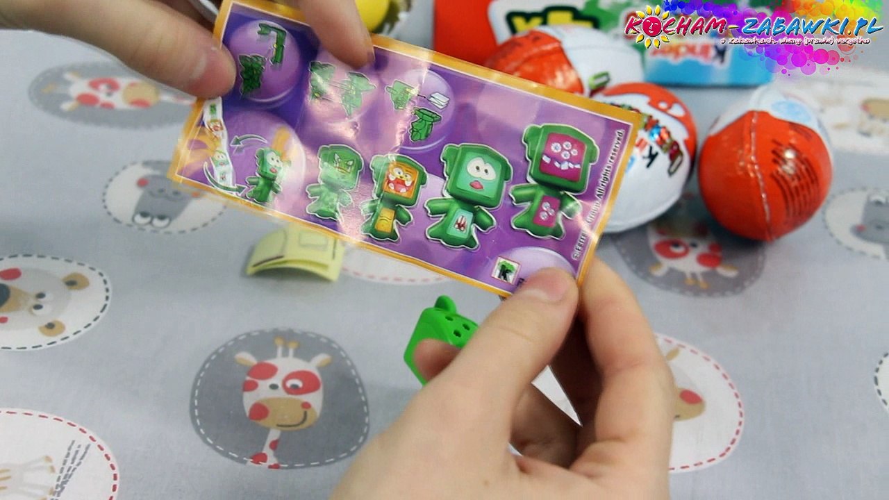 Dino Zeitreise - Jajka Kinder Niespodzianki / Kinder Surprise Eggs - Ferrero - Unboxing