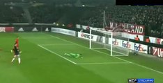 GOOOAL Pione Sisto Goal - Midtjylland 1 - 1 Manchester United - 18-02-2016