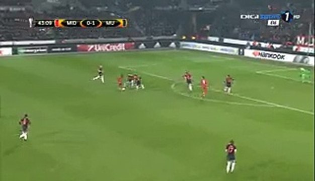 Pione Sisto Goal HD - Midtjylland 1-1 Manchester United - 18-02-2016 -