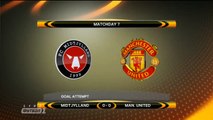 Sergio Romero Super Save - Midtjylland v. Manchester United 18.02.2016 HD