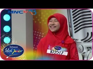CINDY MUTHI'AH, BERTRAN WAHYUDI & ANNETH DELLIECIA NASUTION - Audition 5 - Indonesian Idol Junior