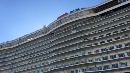 Visite de l'Harmony of the seas (extérieur)