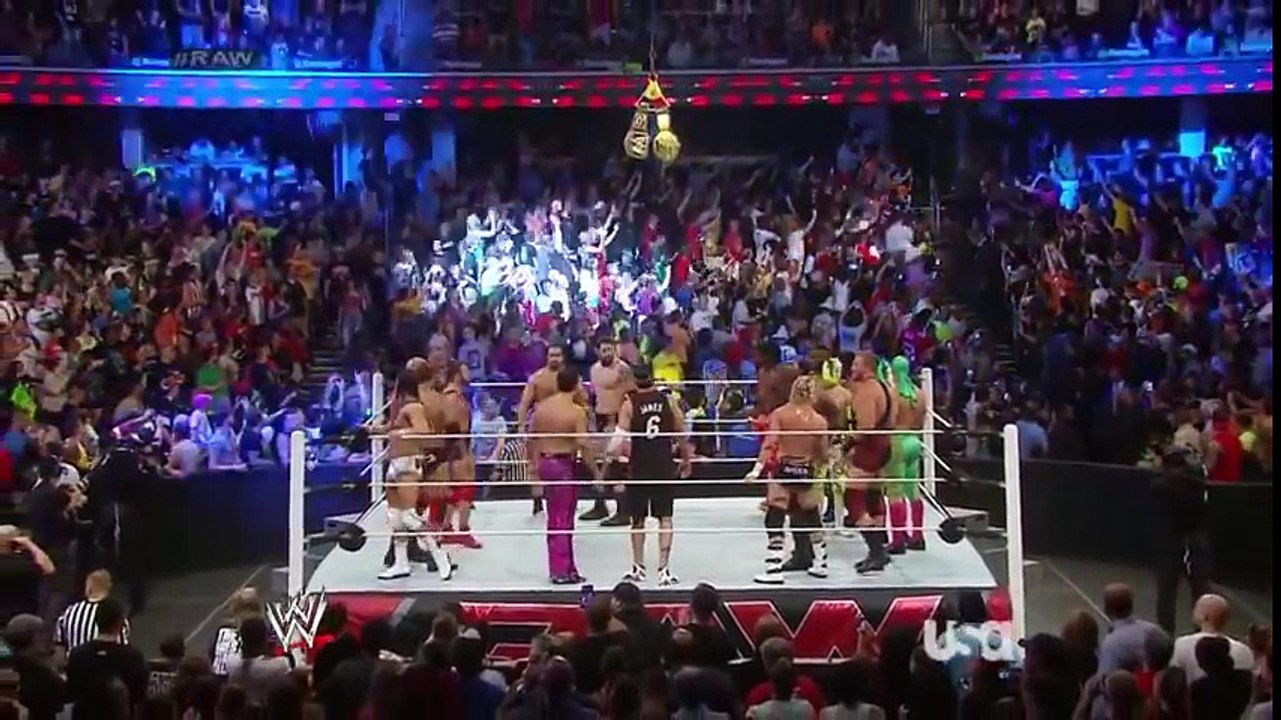 20 Man Qualifying Battle Royal Raw ᴴᴰ