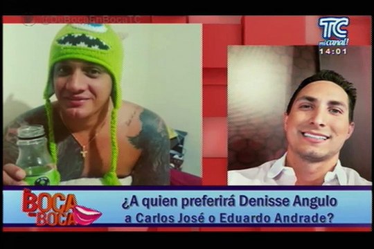 Denisse Angulo opina sobre trabajos de Eduardo Andrade y Carlos José Matamoros, ¿Cuál preferirá ella?