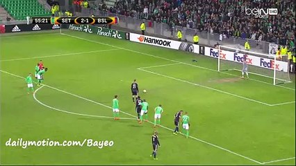 Marc Janko Goal HD - St Etienne 2-2 Basel - 18-02-2016 -