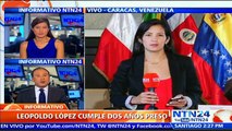 ‘’De la libertad de Leopoldo López depende que se reconozca a Venezuela como país democrático’’, dice Nobel de la Paz Ós