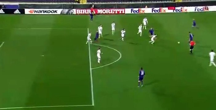 Federico Bernardeschi Goal - Fiorentina 1 - 1 Tottenham - 18-02-2016